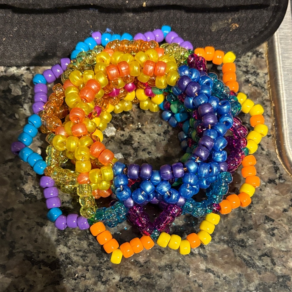 Sun and moon mandala cuff